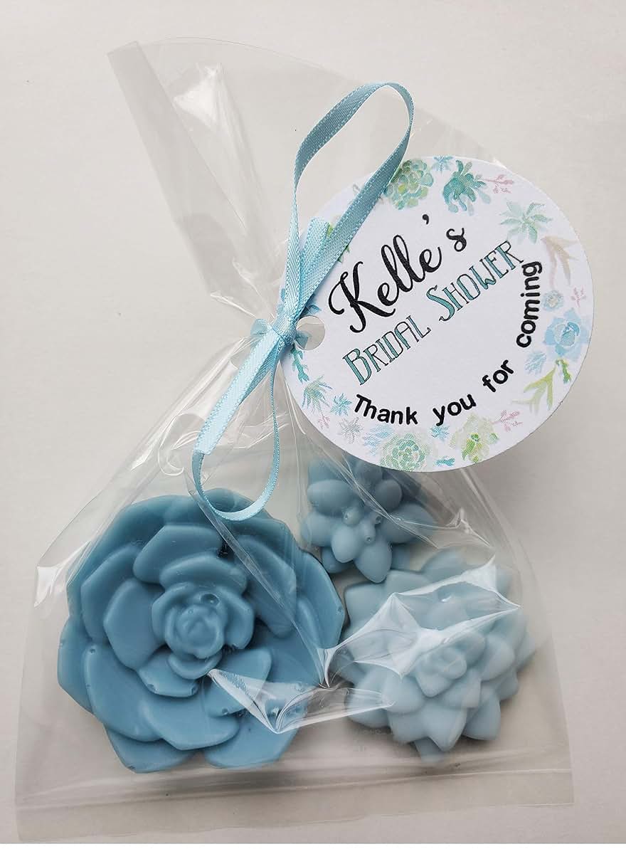 Amy's Bubbling Boutique Personalized Succulent Baby Shower Favors (photo 4)