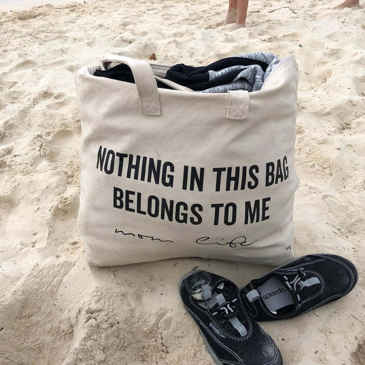 KaAn's Designs Tote Bag - Nothing In This Bag Belongs To Me
