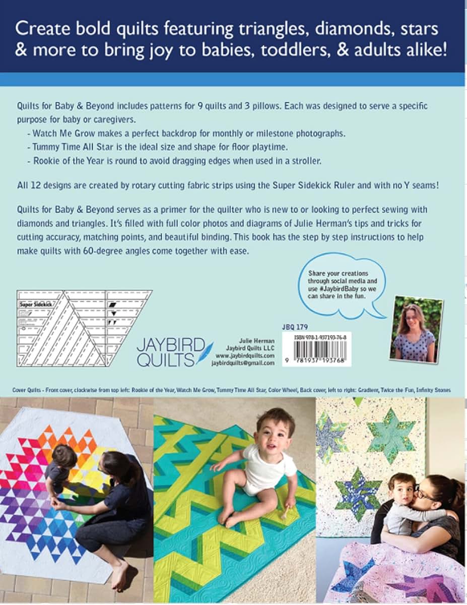 Jaybird Quilts Quilts for Baby & Beyond Modern Pattern Book (photo 2)