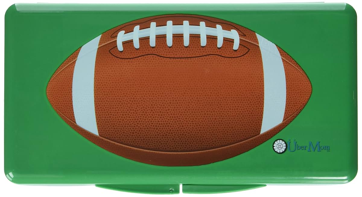 Wipebox by Uber Mom Green Football
