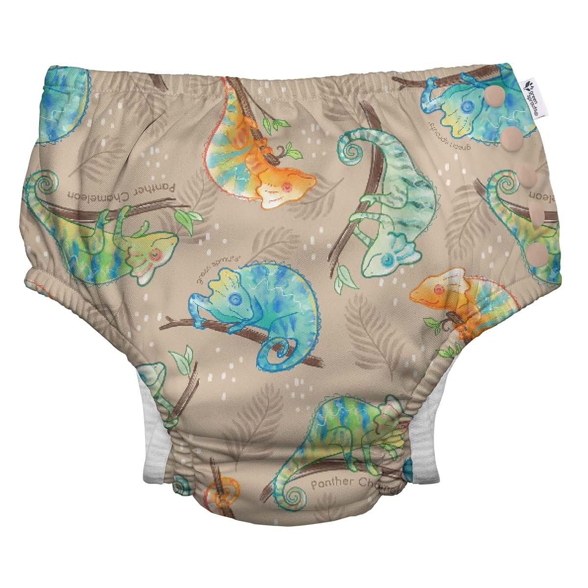 i Play. by Green Sprouts Reusable Eco Snap Swim Diaper with Gussets