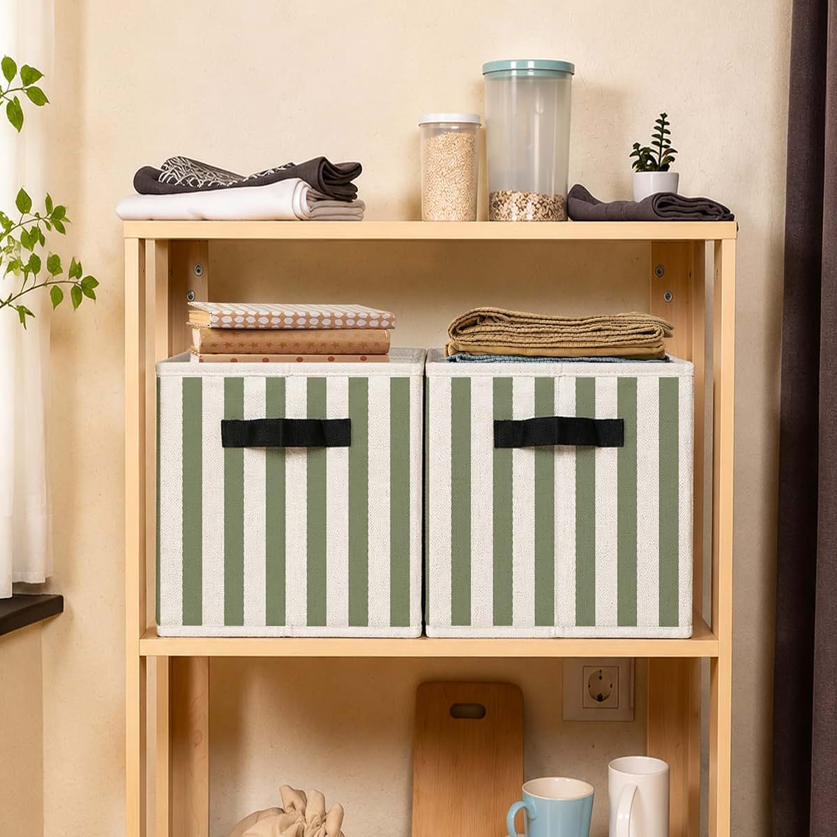 BCUANGD Foldable Storage Bins for Nursery and Playroom Organization