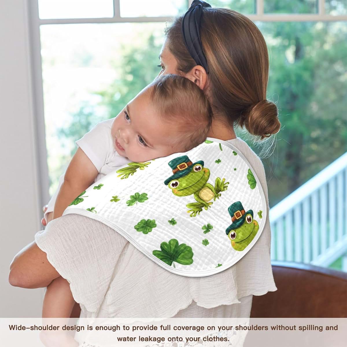 Mazeann Absorbent Cotton Burp Cloth 1 Pack