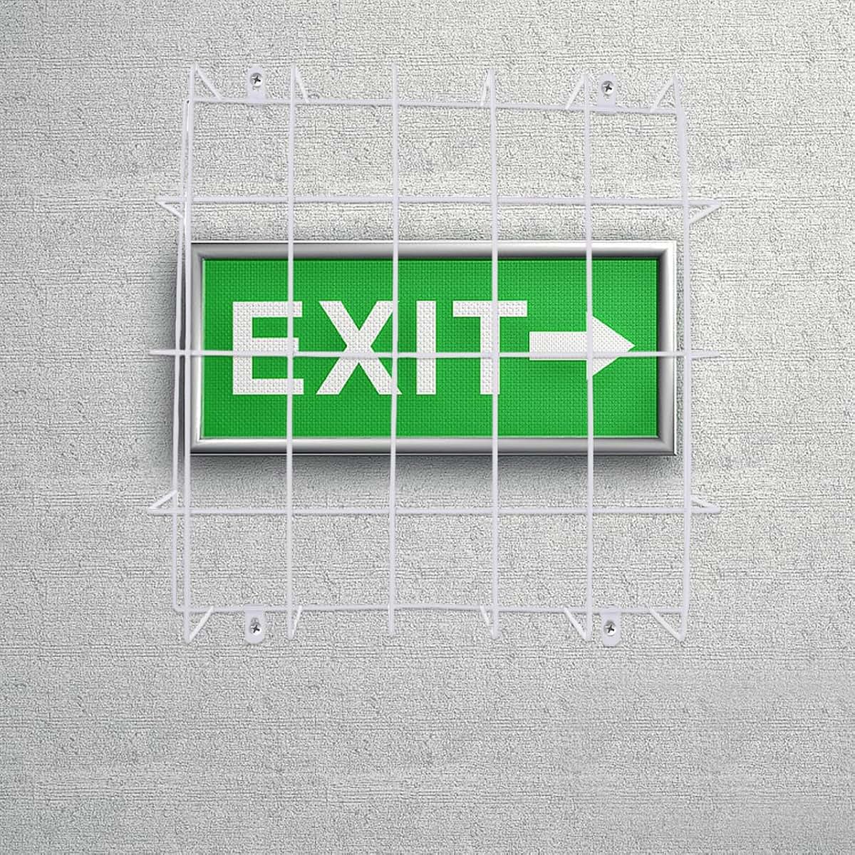 Doitool Wire Mesh Guard For Exit Sign