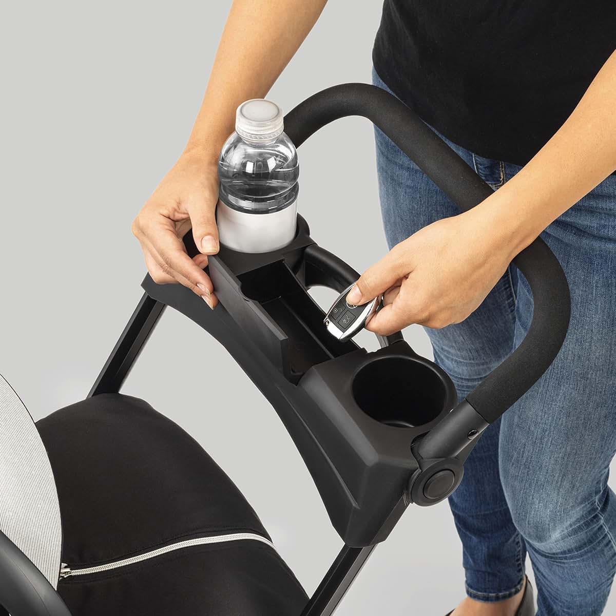 Chicco KeyFit Caddy Stroller Frame with Parent Tray and Suspension