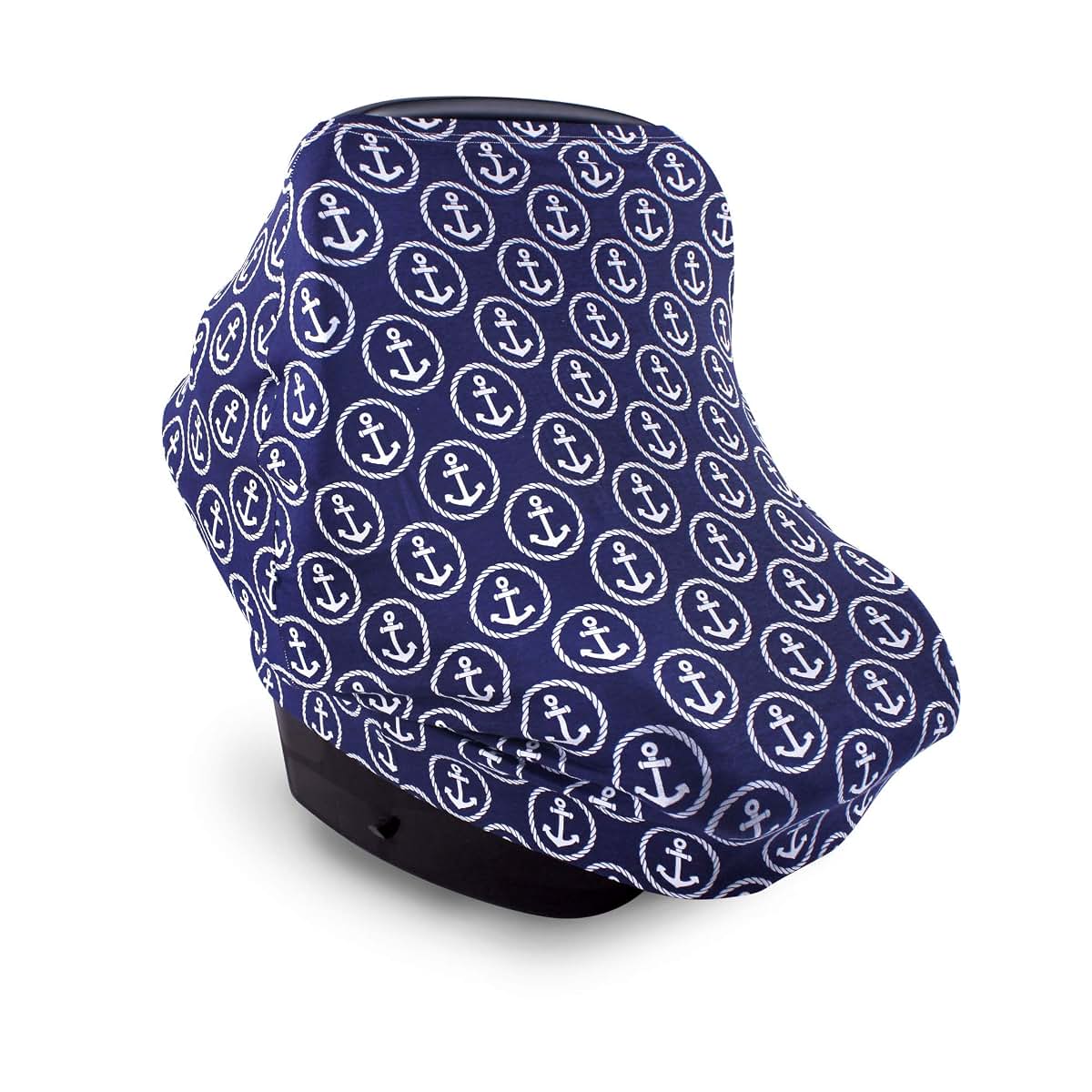 Hudson Baby Multi-Use Car Seat Canopy In Anchors Print