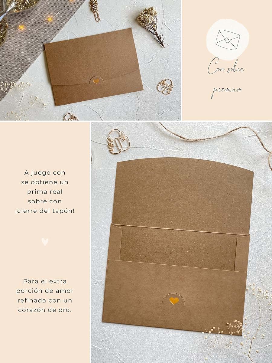 JoliCoon Pregnancy Announcement Scratch Card Set