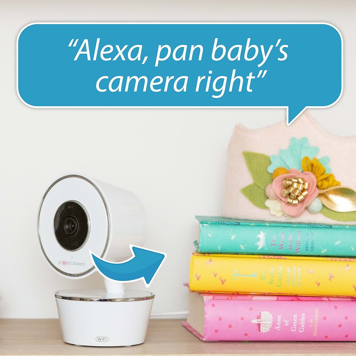 Project Nursery Smart Wi-Fi Baby Monitor with Alexa and Google Assistant