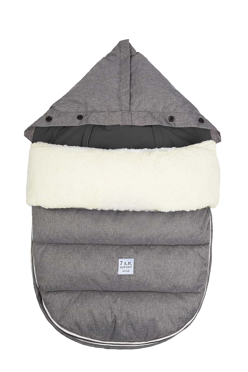 7 A.M. Enfant LambPOD Universal Stroller Footmuff Water Repellent Winter Bunting Bag