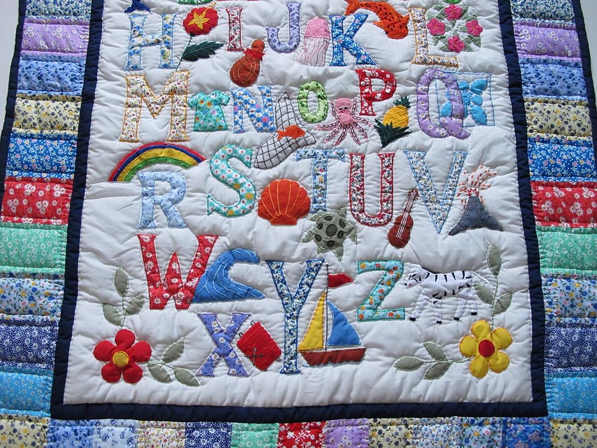 Hawaiian Quilt Wholesale Hawaiian Style ABC Quilt (photo 3)