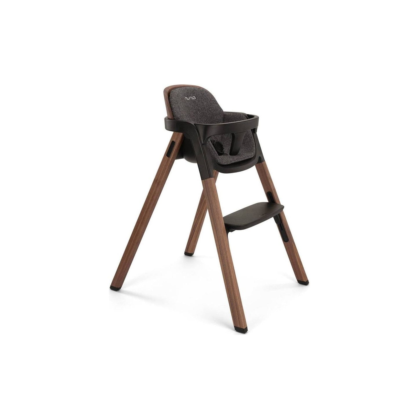 Modern Pedestal Highchair — Sculptural Single-Stem Design, Easy-Wipe