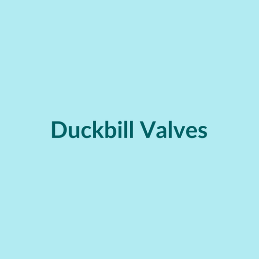 Duckbill valve replacement pack for breast pump
