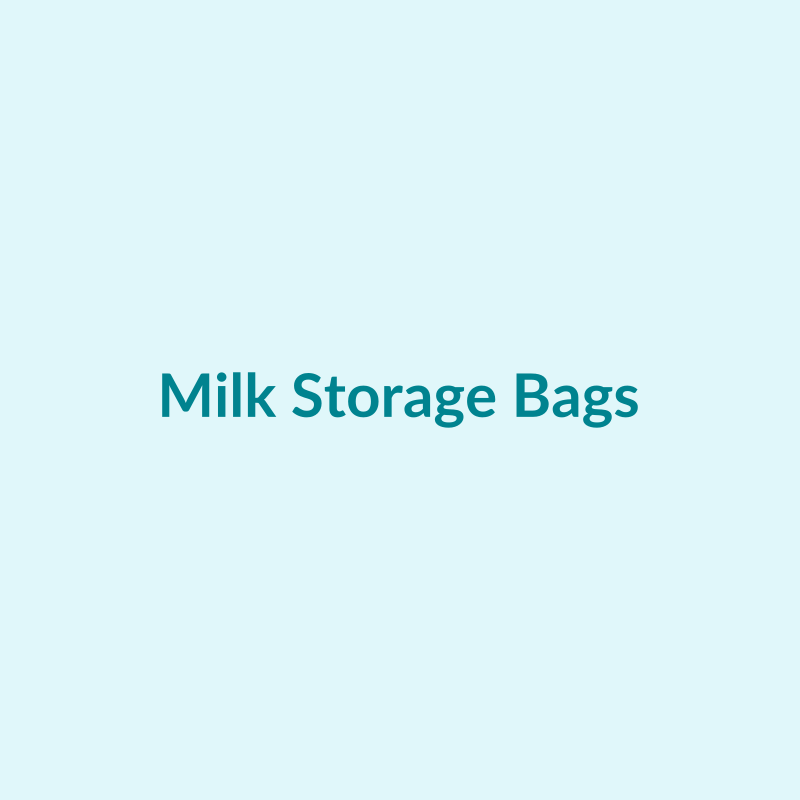 Pre-sterilized breast milk storage bags pack