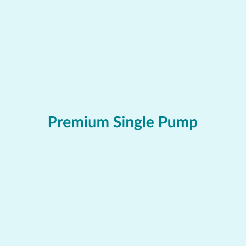 Premium single electric breast pump with LCD