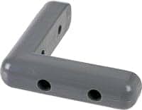 CasterHQ Gray Corner Bumper Steel Reinforced Polyurethane