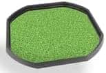Tiger Moon Grass Effect Children's Tuff Tray Play Mat - 33.8 x 33.8 Inches - Vinyl - Tuff Tray NOT Included