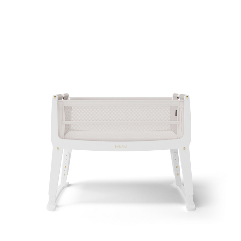 SnuzPod Studio Bedside Crib — White