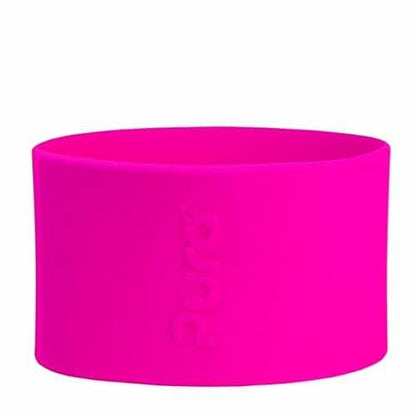 Pura Kiki Short Silicone Bottle Sleeve in Pink (photo 2)