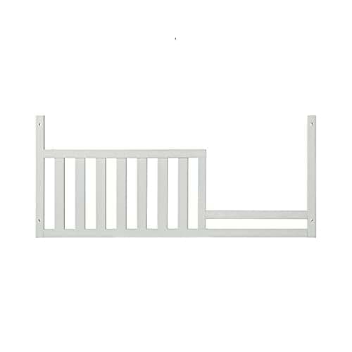 Solid Wood Toddler Bed Safety Guard Rail for Convertible Cribs