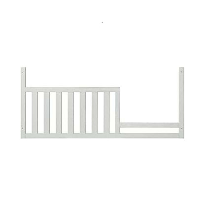 Solid Wood Toddler Bed Safety Guard Rail for Convertible Cribs