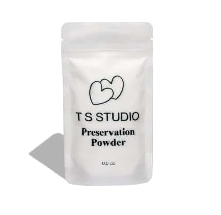 T S Studio Preservation Powder for DIY Breastmilk Jewelry | Breastfeeding Keepsake | New Mom Gifts for Pregnant Women