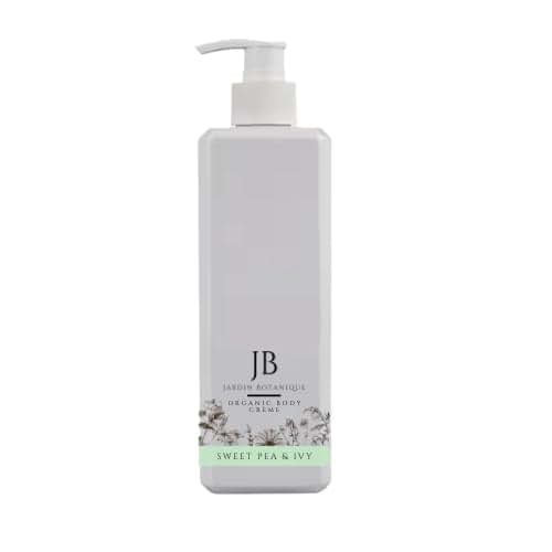Jardin Botanique Sweet Pea & Ivy Organic Body Crème 16 oz Bottle