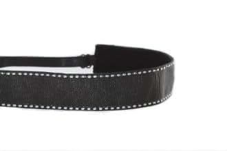 Mavi Bandz Adjustable Non-Slip Fitness Headband Saddle - Black