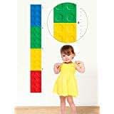 Sunny Decals Building Block Growth Chart Fabric Wall Decal