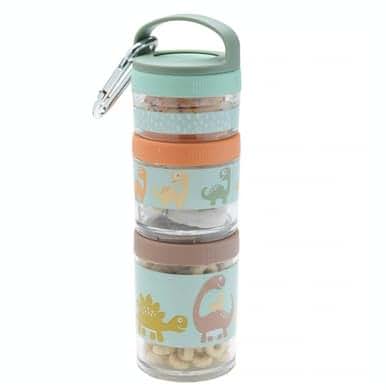 Oré Originals Dinosaur Baby Snack Stacker, 1 EA