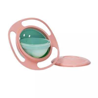 5-Star Gyro 360 Degree Rotation Bowl - Light Green