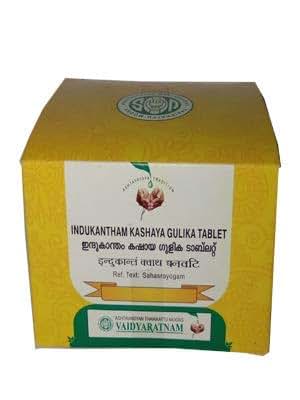 Vaidyaratnam Indukantham Kashaya Gulika 100 Tablets| Ayurvedic Products | Ayurveda Products | Vaidyaratnam Products