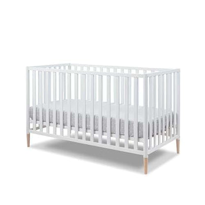 Sorelle Mia 3-in-1 Convertible Crib in White Beech Wood