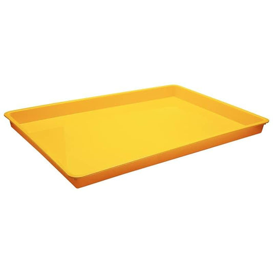 Romanoff Products Large Creativitray, Arts And Crafts Tray - Yellow, 3 Pack