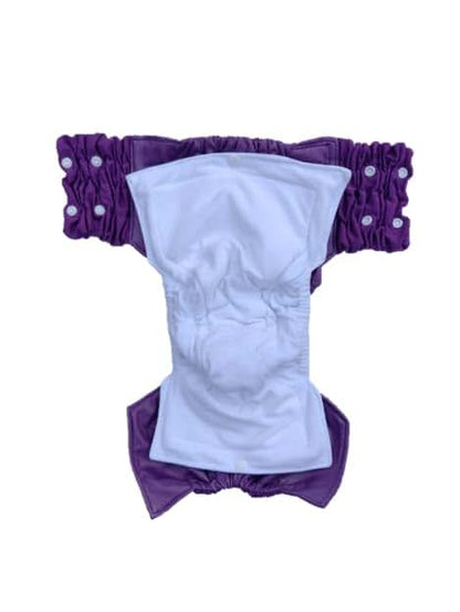 Kijani Baby Nighttime Washable Cloth Pull Up Diapers, Large Purple (photo 2)