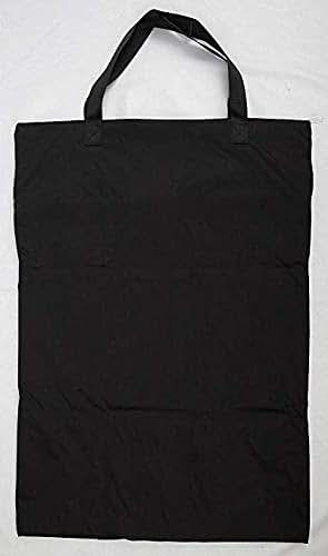MUMBABY Large Hanging Wet/Dry Cloth Diaper Pail Bag - Black (photo 2)
