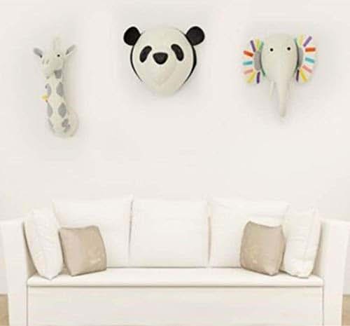 Guanshan Wool Felt 3D Animal Head Wall Hanging Decoration (photo 2)