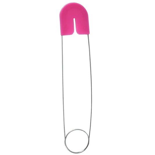 Novelty Giant Pink Giant Baby Diaper Pin Costume Accessory