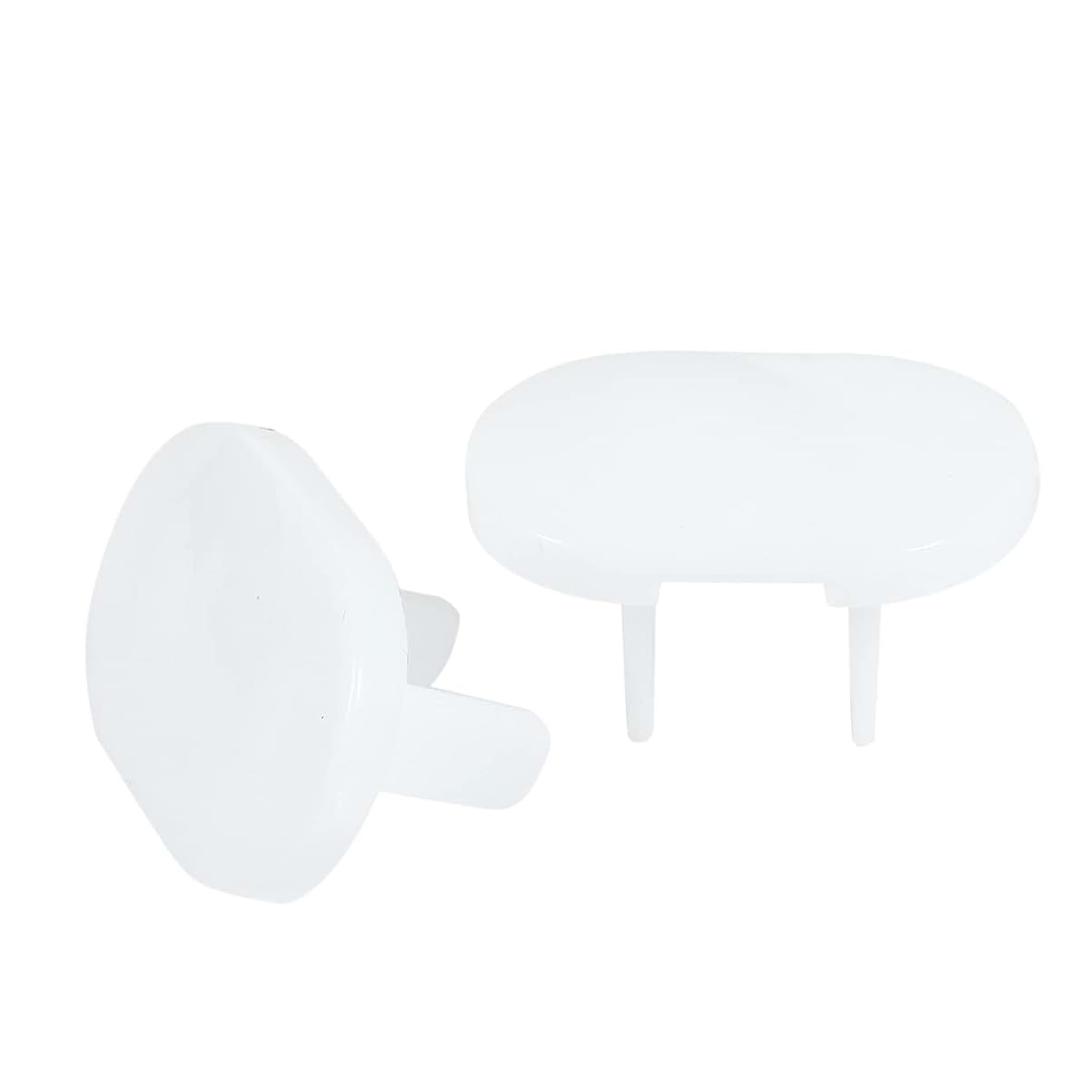 Hubceuo Socket Plug Covers, 40 Pack White Outlet Protectors (photo 2)