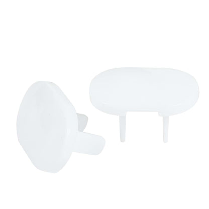 Hubceuo Socket Plug Covers, 40 Pack White Outlet Protectors (photo 2)