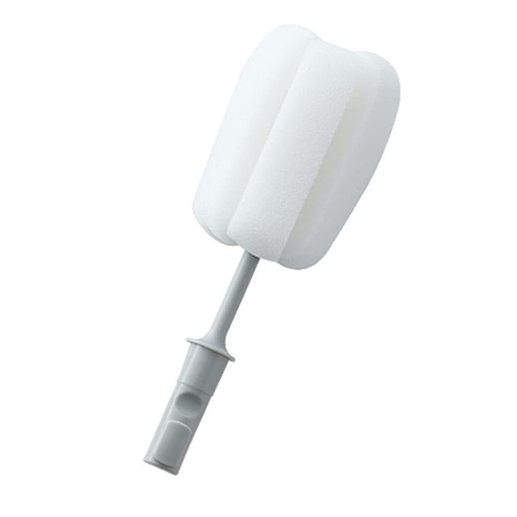 BOLOUY Cup Brush Practical Cup Brush Household Long Handle Replaceable Sponge for Vacuum Flask Baby Bottle Coffee