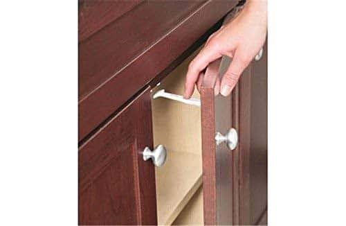 Happy Home Products 14 Pack Wide Grip Cabinet Locks and Drawer Latches