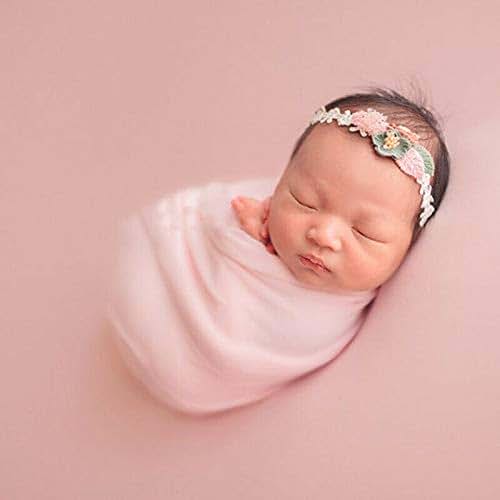 Magik Cotton Newborn Swaddle Blanket In Pink (photo 2)