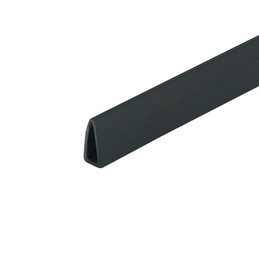 Outwater Black Plastic U-Channel Edge Guard Pack of 2
