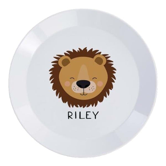 Personalization Universe Animal Pals Personalized Kids Plate