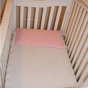 Abstract Quilted Portable Crib Bib Sheet Saver for Bassinet