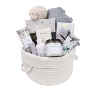 Our Green House Pregnancy Gift Basket - Organic and Natural Gifts for Mom and Baby