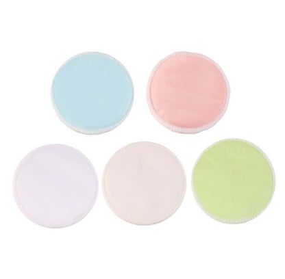 Kinderoo Reusable Nursing Pads, 8 Pack, Maternity Breastfeeding Pads, Blue/White. Can also be used as reusable (photo 3)
