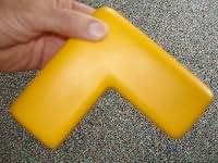BOINGSAFETY.COM Boing Safety 2D Jumbo Corner Guards (4 Pack) - Yellow (photo 3)