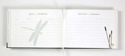 Binth Handmade Baby Book with Keepsake Box in Green (photo 4)