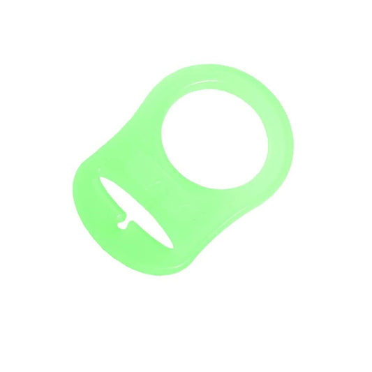 I Craft for Less 10 MAM Ring Button Style Pacifier Adapter (Green)